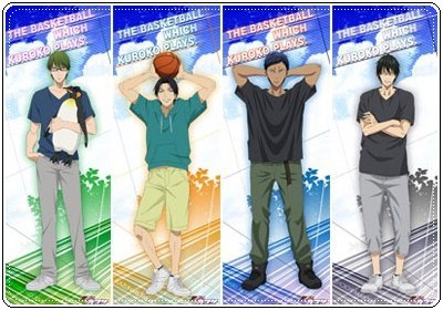 黒子のバスケ スティックポスター キセキと相棒の夏がキタ 8月