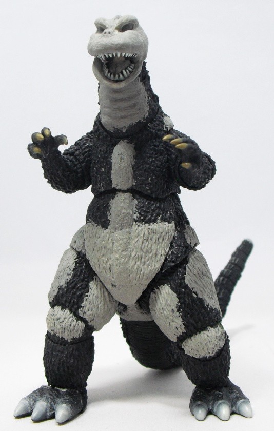 ゴジラ　ソフビ S.H.モンスターアーツ改造「ゴジラ1968」制作記4 : 空想玩具シリーズ