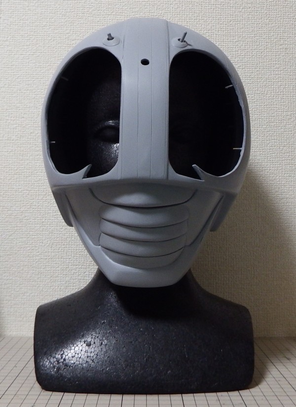 海洋堂「仮面ライダーBLACK レプリカマスク」制作記6 : 空想玩具
