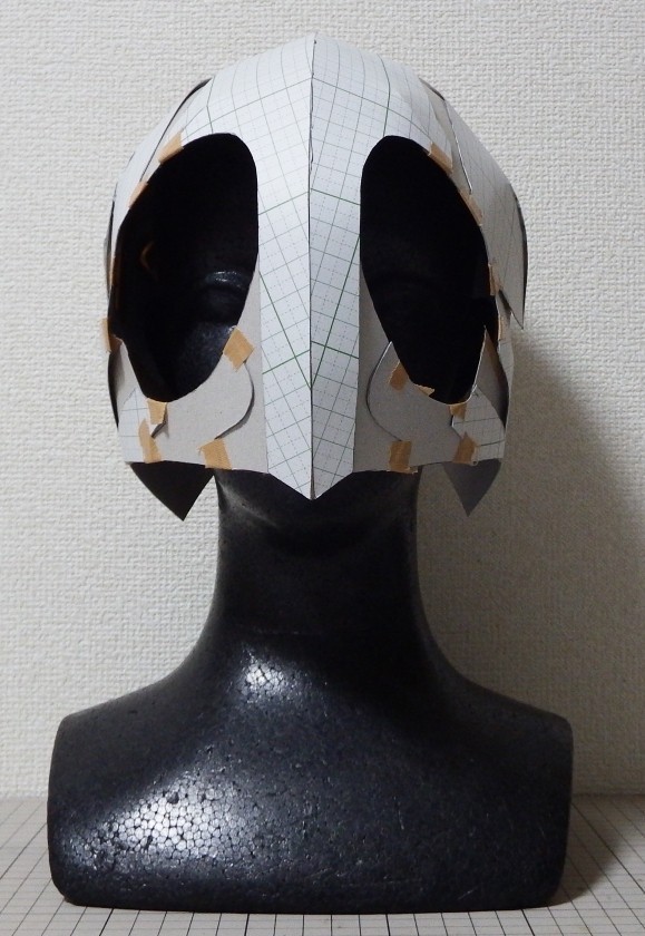 フルスクラッチ「仮面ライダー3号 1/1マスク」制作記1 : 空想玩具シリーズ