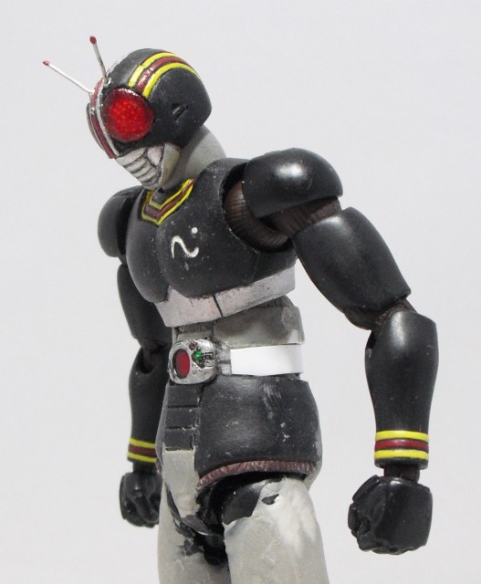 S.H.フィギュアーツ「仮面ライダーBLACK」改造 制作記7 : 空想玩具シリーズ