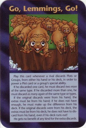 イルミナティカード Go, lemmings, go! (行けレミングス行け！) ミントモール / MINT GAMES MTG(東日本橋) / 【TMT】【ENG】〈149-U-RW