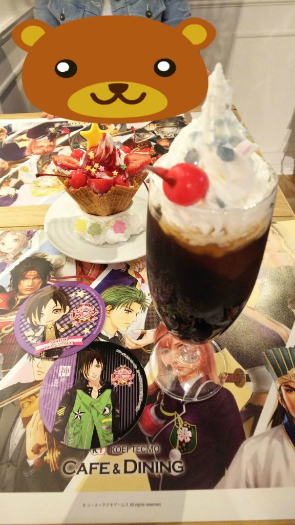 コーエーテクモカフェ コラボ】荀彧 コースター 真·三國無双8 × KT