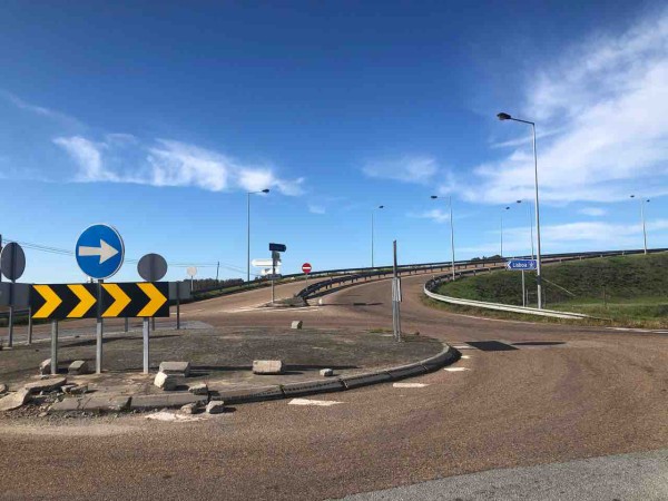 ポルトガル1日目 エシュトレモシュ ユーラシア チャリ旅