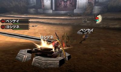 けむり玉 闘技場の柵の効果時間 モンハン活動記 雪月花