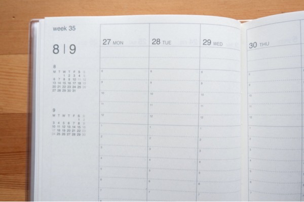 無印良品 3月始まりの手帳 くらべてみました ゆとりあるシンプルな暮らし Powered By ライブドアブログ