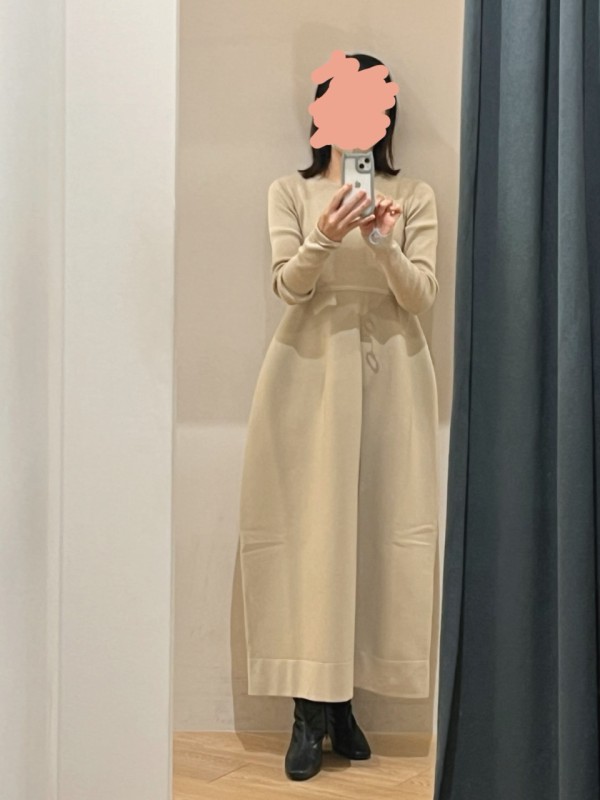 STYLEMIXER コンビネーションフォルムニットワンピース S 新品