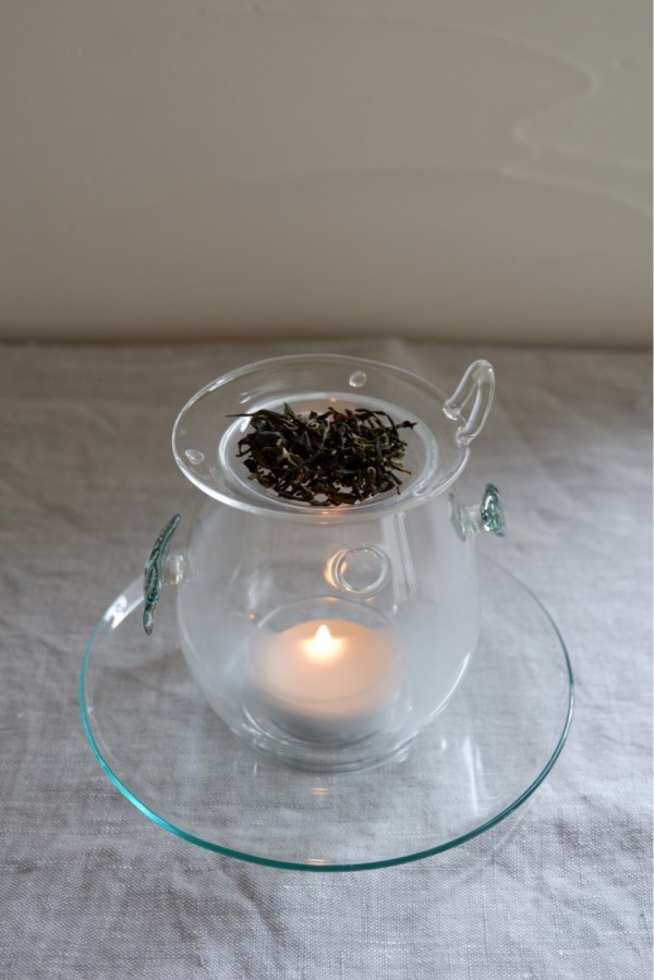 お茶の香りで消臭!「茶香炉」でほうじ茶作り : ゆとりある お茶の香りで消臭!「茶香炉」でほうじ茶作り : ゆとりある