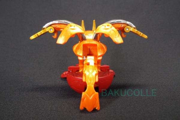 爆丸 鳳ガノレーダ 爆メタリックＶｅｒ． 未開封 鳳ガノレーダ金翼 ver. G GANORADA GOLDWING ver. 火属性 爆TECH