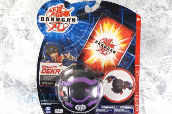 デュアル・ヒュドラ DUAL HYDRANOID 闇属性(DEKA) BAKUGAN DEKA : 爆丸