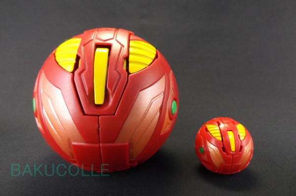 サイボーグ・ヘリオス CYBORG HELIOS 火属性(DEKA) BAKUGAN DEKA