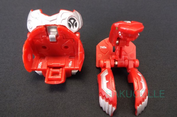 爆丸 ミュータントヘリオス レッドクリア ノヴァ・ミュータント・ヘリオス PYRUS MUTANT HELIOS 火属性