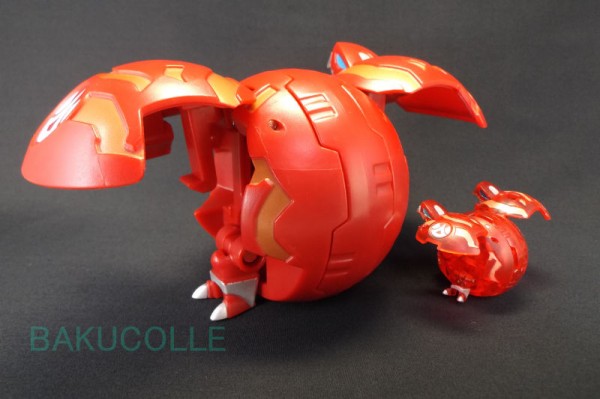 デュアル・ヒュドラ DUAL HYDRANOID 火属性(DEKA) BAKUGAN DEKA