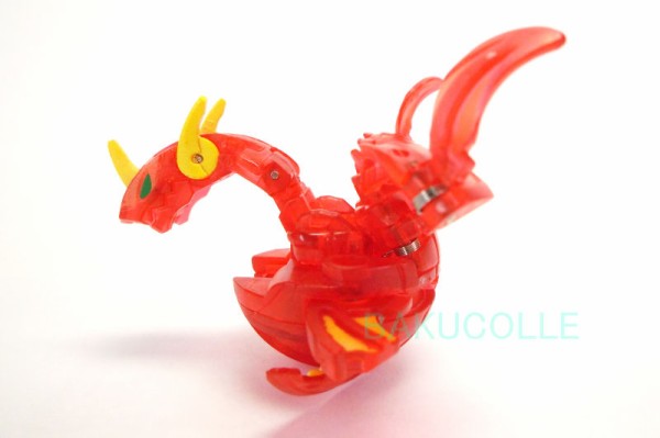爆丸　ドラゴノイド　クリア版　bakugan brawlers ウルトラ・ドラゴノイド(クリア) ULTRA DRAGONOID 火属性(ライト