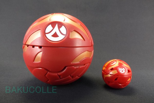 ドラゴノイド(ファーストモデル) DRAGONOID 火属性(DEKA) BAKUGAN DEKA