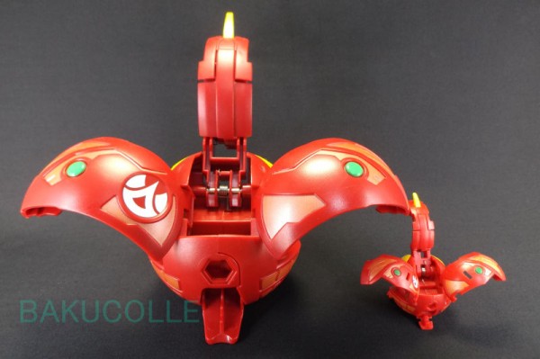 サイボーグ・ヘリオス CYBORG HELIOS 火属性(DEKA) BAKUGAN DEKA