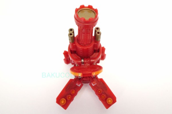 ズーカネーター ZUKANATOR ゴールド BAKUGAN BATTLE GEAR : 爆丸