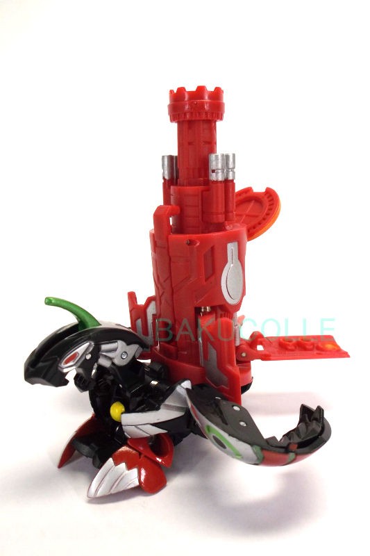 爆丸　バトルギア　ズーカネーター　クリア ズーカネーター ZUKANATOR SILVER BAKUGAN BATTLE GEAR : 爆丸
