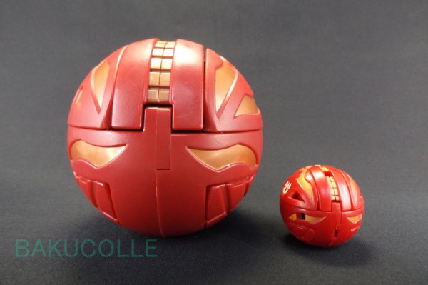 ドラゴノイド(ファーストモデル) DRAGONOID 火属性(DEKA) BAKUGAN DEKA