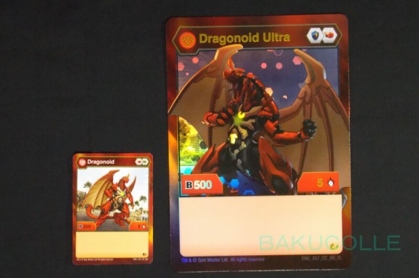 DRAGONOID ULTRA 火属性 CARD COLLECTION : 爆丸コレクション