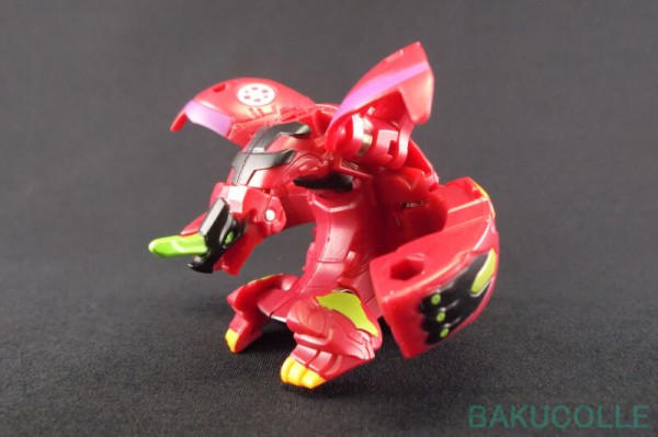 ドラゴノイド×トレトロス DRAGONOID×TRETOROUS 火闇属性 BAKUGAN : 爆