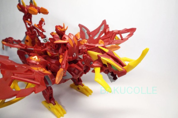 超爆丸ドラスロン、コロッサスドラゴン、ドラゴノイドセット売り コロッサス・ドラゴン DRAGONOID COLOSSUS 火属性 : 爆丸コレクション