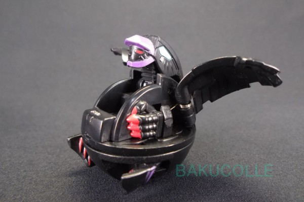 スピン・クロウ SPIN RAVENOID 闇属性 SPECIAL ATTACK : 爆丸コレクション