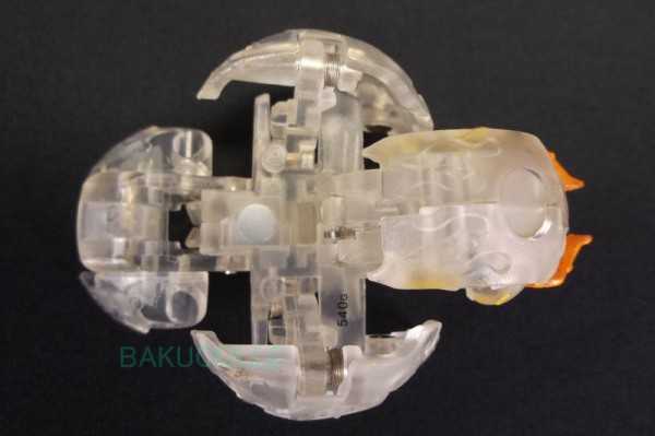 爆丸　ルミナ・ブルティカン ルミナ・ブルティカン HAOS SABATOR 光属性(TRANSLUCENT) 爆丸