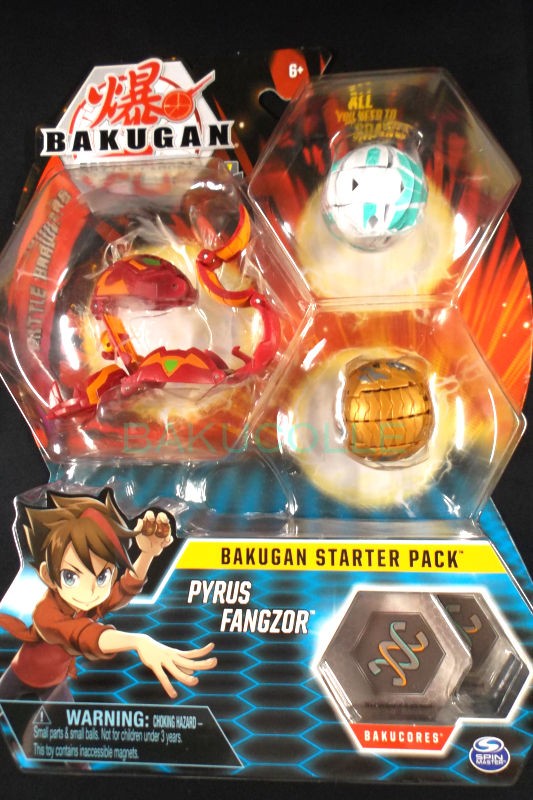 パイラス・ファンゴルDX PYRUS FANGZOR(ULTRA) 火属性 BAKUGAN STARTER