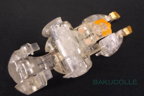 爆丸　ルミナ　ベリアス　クリア　Bakugan　拡張パック ルミナ・べリアス HAOS VERIAS 光属性(CLEAR) 爆丸拡張パック(爆
