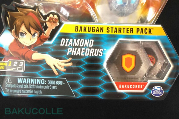 希少　BAKUGAN ダイヤモンド・フィダラスDX ダイヤモンド・フィダラスDX DIAMOND PHAEDRUS(ULTRA) 闇属性 BAKUGAN