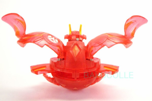 BAKUGAN 爆丸 ノヴァ・クロスドラゴノイド クリアカラー ゼフィロス・クロス・ドラゴノイド(クリアタイプ) CROSS