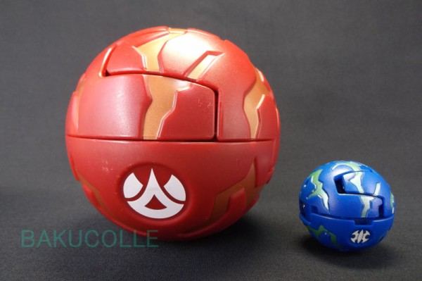 シュレッダー FEAR RIPPER 火属性(DEKA) BAKUGAN DEKA : 爆丸コレクション