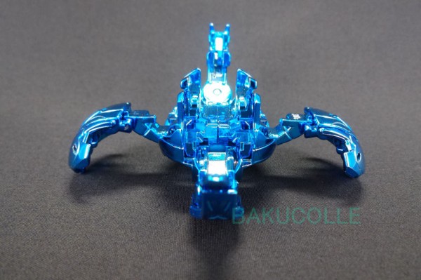 聖アクアス ブルーメタリック ver. SAINT AQUAS BLUEMETALIC ver. 水属性 コロコロコミック懸賞 爆TECH!爆丸コミックス懸賞  アニメ化決定キャンペーン懸賞 爆丸くじ : 爆丸コレクション