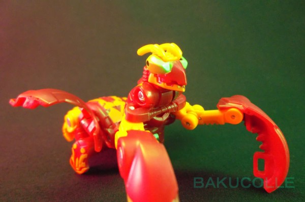 パイラス・マントノイドDX PYRUS MANTONOID(ULTRA) 火属性 BAKUGAN STARTER PACK : 爆丸コレクション