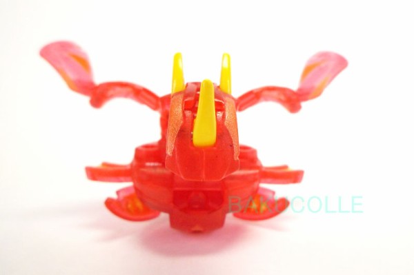 爆丸　火属性　5体セット ドラゴノイド　 クロスドラゴノイド　クリアver ノヴァ・クロス・ドラゴノイド PYRUS CROSS DRAGONOID 火属性 爆