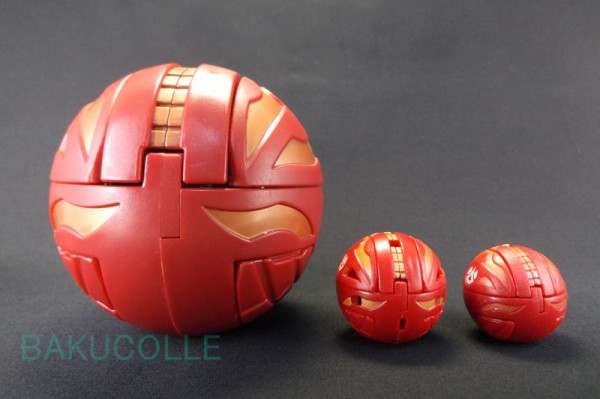 ドラゴノイド(ファーストモデル) DRAGONOID 火属性(DEKA) BAKUGAN DEKA