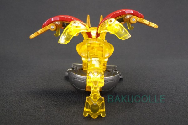 鳳ガノレーダ超黄 ver. G GANORADA YELLOW CLEAR ver. 火属性 爆TECH