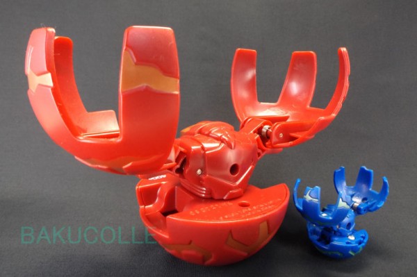 シュレッダー FEAR RIPPER 火属性(DEKA) BAKUGAN DEKA : 爆丸コレクション