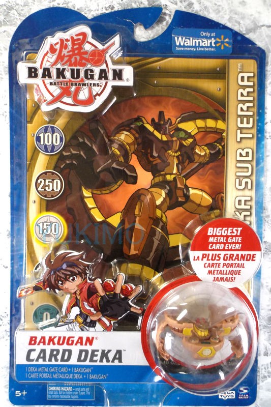 デカカード 土属性 BAKUGAN CARD DEKA : 爆丸コレクション