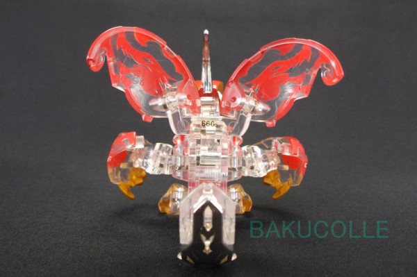 天ドラガオン白龍クリア ver. RISE DRAGAON WHITE CLEAR ver. 火