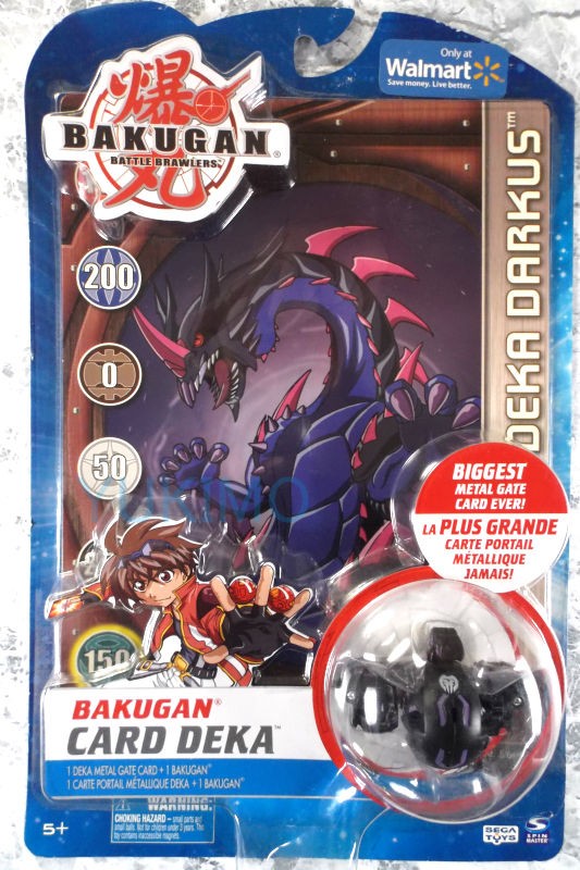 デカカード 闇属性 BAKUGAN CARD DEKA : 爆丸コレクション
