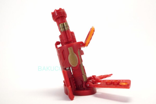 ズーカネーター ZUKANATOR ゴールド BAKUGAN BATTLE GEAR : 爆丸
