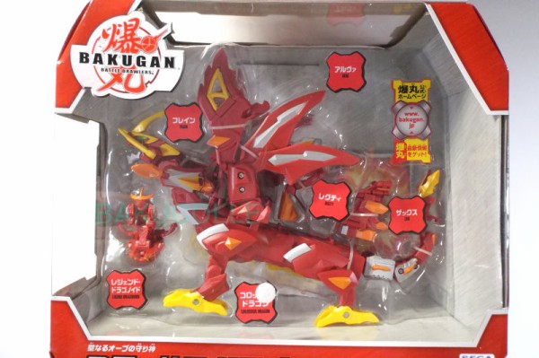 コロッサス・ドラゴン DRAGONOID COLOSSUS 火属性 : 爆丸コレクション