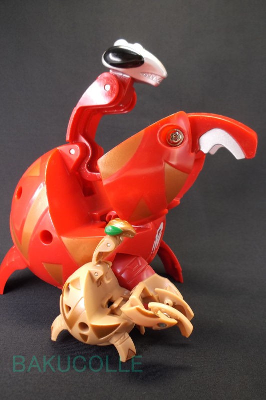 海外版 BAKUGAN 爆丸 MANTID FLAME マンディッド フレイム マンティス MANTRIS 火属性(DEKA) BAKUGAN DEKA : 爆丸コレクション