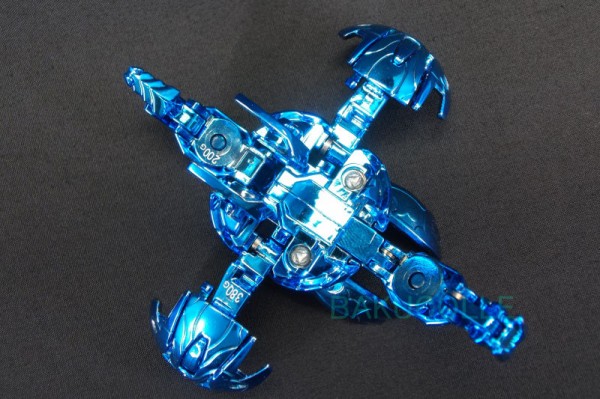 聖アクアス ブルーメタリック ver. SAINT AQUAS BLUEMETALIC ver. 水属性 コロコロコミック懸賞 爆TECH!爆丸コミックス懸賞  アニメ化決定キャンペーン懸賞 爆丸くじ : 爆丸コレクション