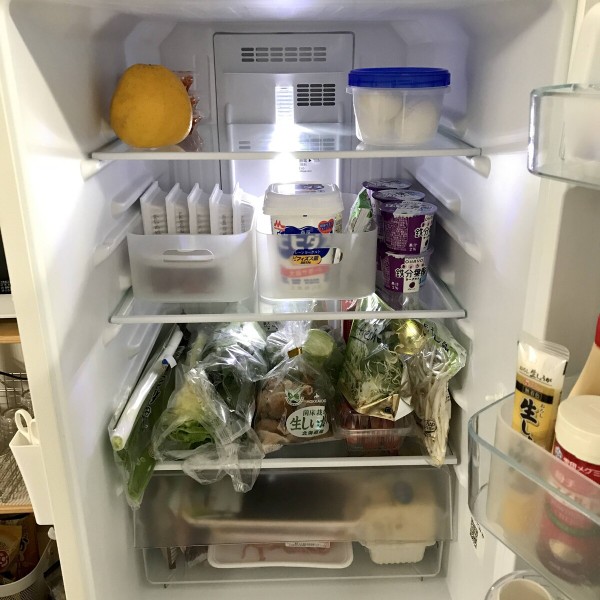 一人暮らし 最近のリアルな冷蔵庫の中身 フツウノコト