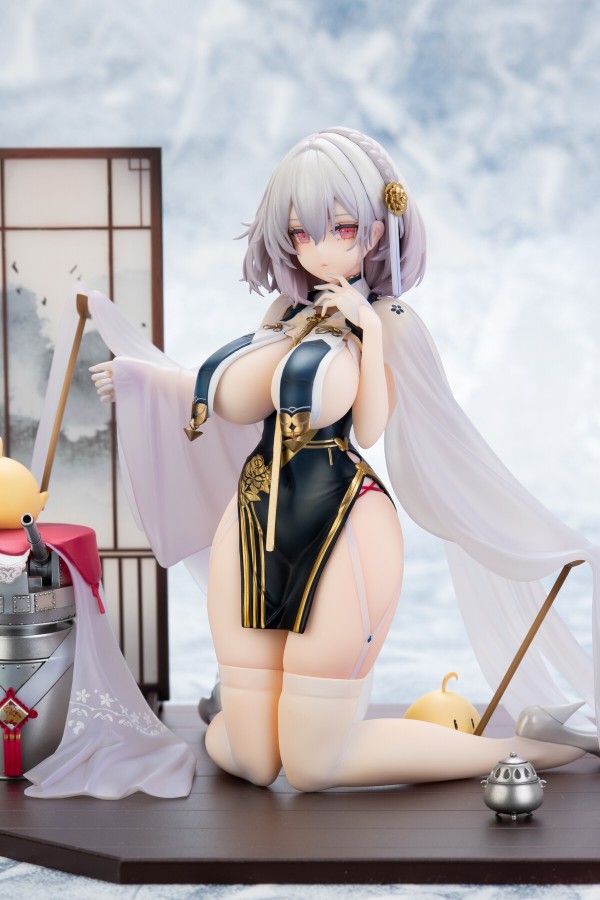 アルター『アズールレーン シリアス 青雲映す碧波Ver.』フィギュアレビュー : 雪の降る空に