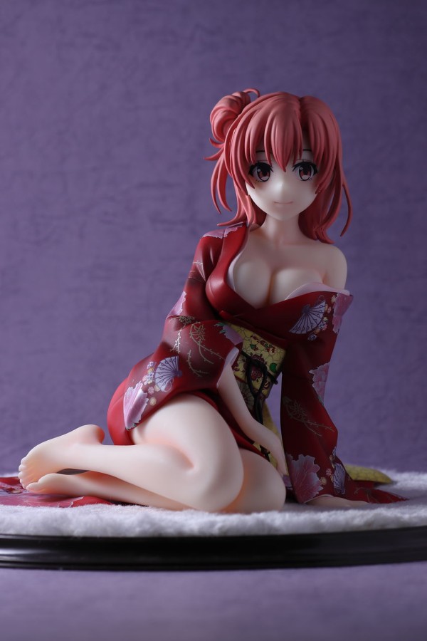 由比ヶ浜結衣 着物Ver.1/6 フィギュアレビュー : 雪の降る空に