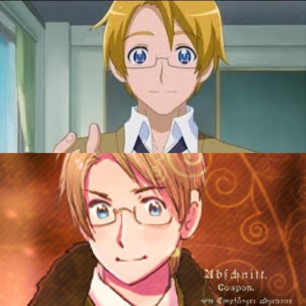 アニメ 上プリキュアのアルフレッド君 下ヘタリアのアルフレッド君 話題の画像祭り Funny Image